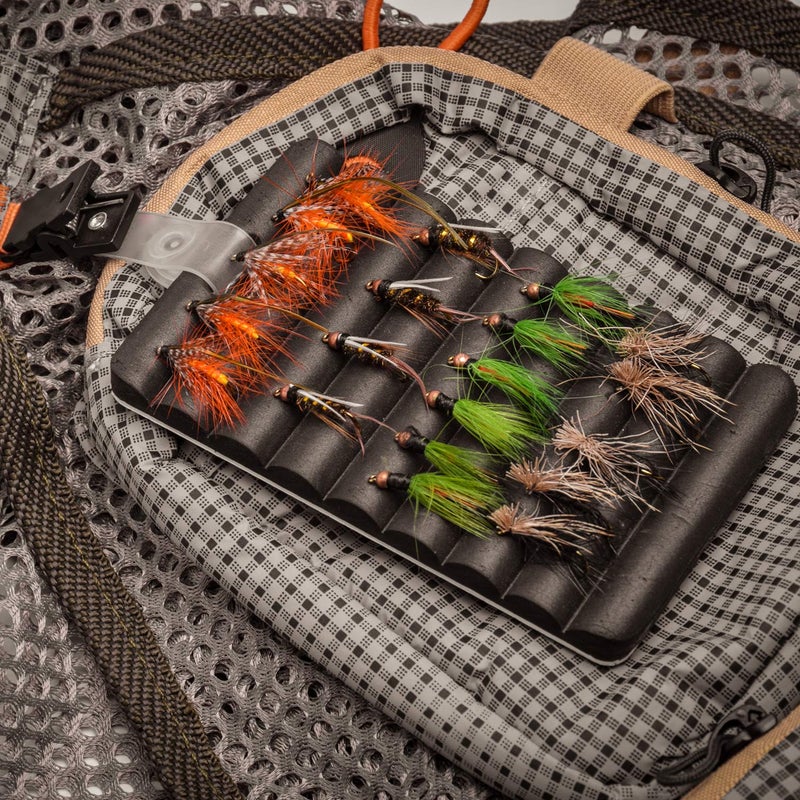 SF وسادة صيد السمك SF Fly Fishing Rippled Foam للسترة مع مشبك # 1 عبوة - Image 5